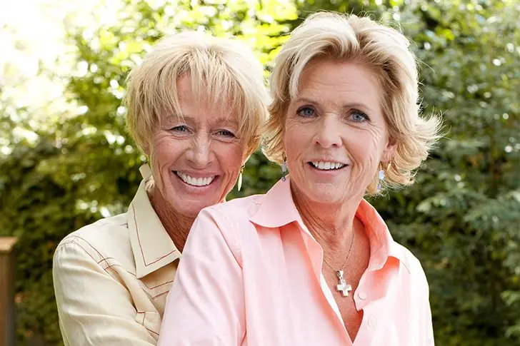 Meredith Baxter (74) and Nancy Locke (Unknown) – 9 Years Together