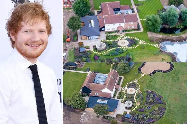 Ed Sheeran – $5.34 million, Framlingham, Suffolk