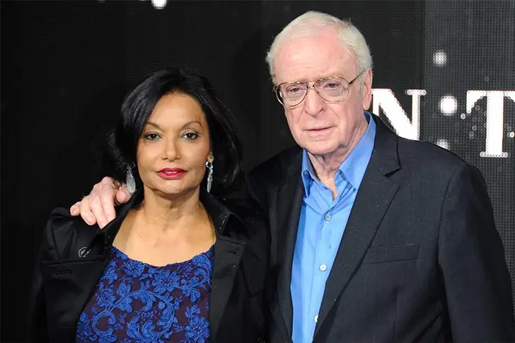 Michael Caine (89) and Shakira Baksh (75) – 49 Years Together