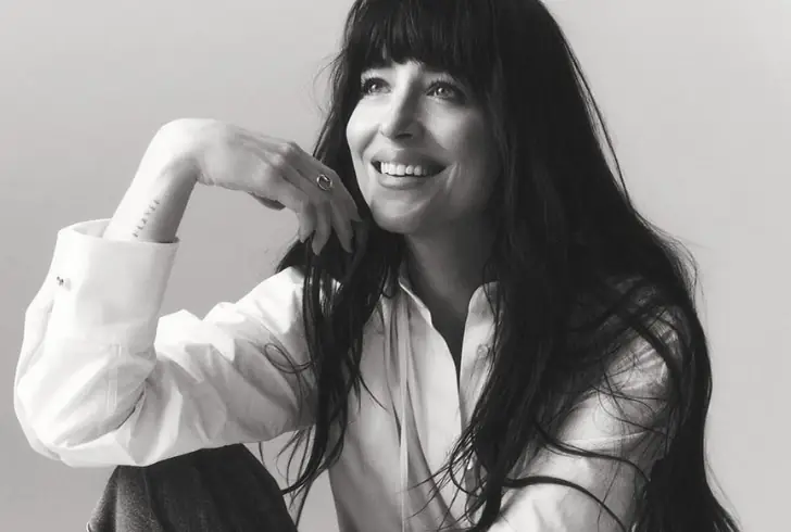 Dakota Johnson smiling