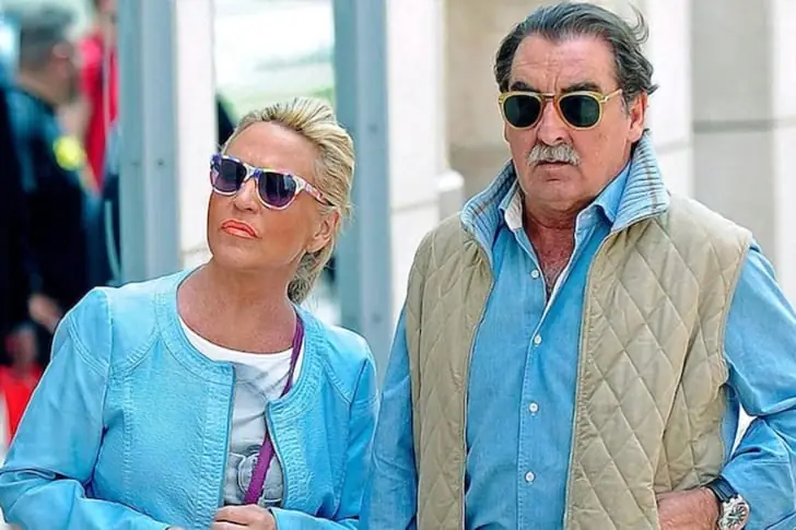 Lydia Lozano y Carlos García