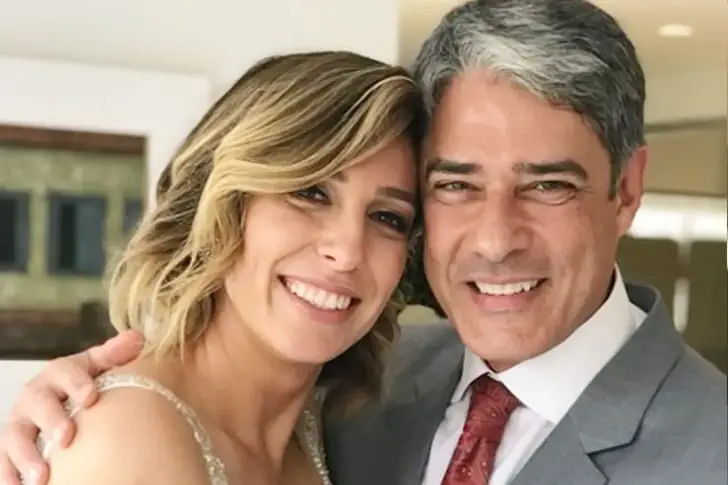 William Bonner e Natasha Dantas – 3 anos de casamento, sem filhos