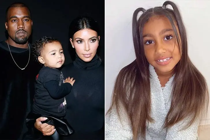Kim Kardashian – North West (Born in 2013)