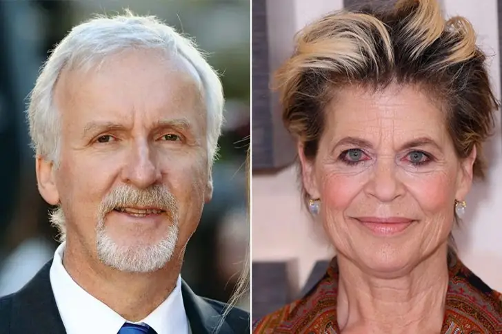 LINDA HAMILTON (65)Y JAMES CAMERON (67)-INFIDELIDADES DE ÉL