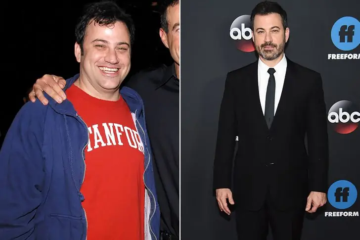 Jimmy Kimmel – 55 years old (2022) – 25 Pounds Lost