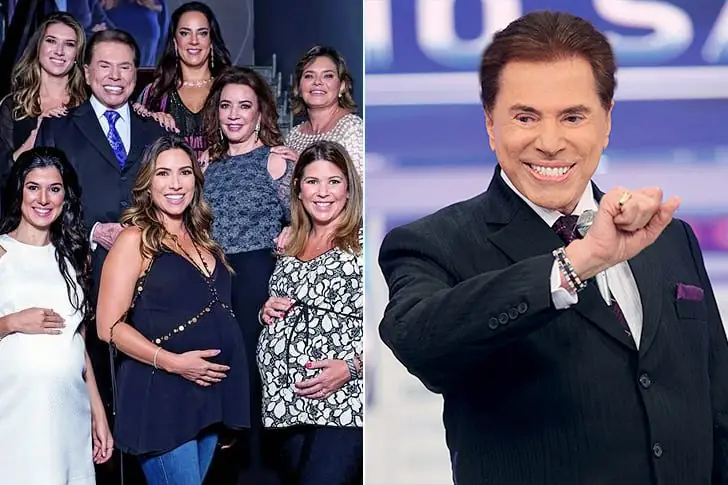 Cintia, Silvia, Daniela, Patrícia, Rebeca e Renata – filhas de Silvio Santos