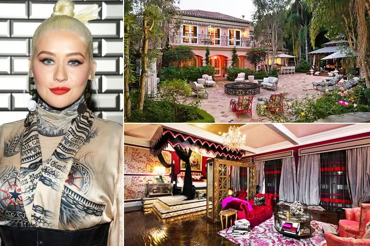 Christina Aguilera – Une maison à Los Angeles
