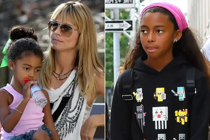 Heidi Klum – Lou Sulola Samuel (Born in 2009)