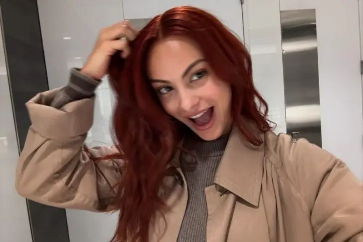 Camila Mendes stuns with a bold ginger transformation.