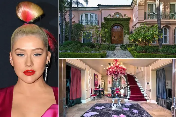 Christina Aguilera, 42 anni- Los Angeles – 13,5 milioni di dollari