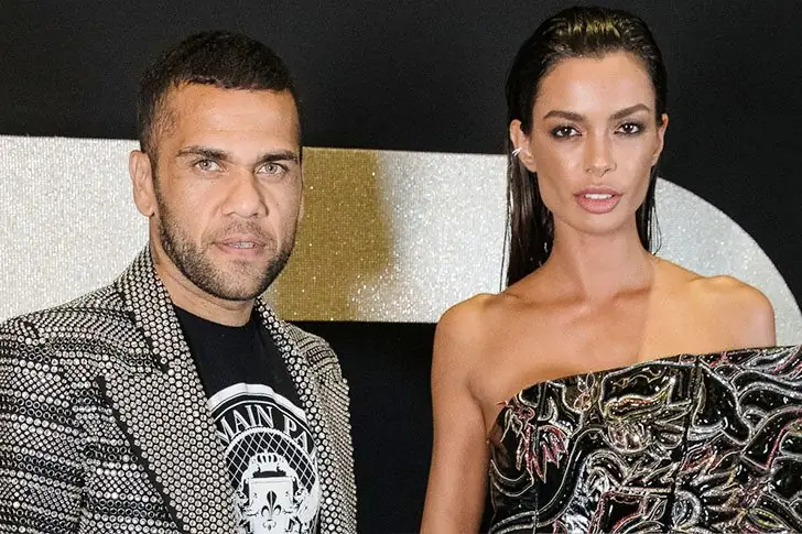 Dani Alves e Joana Sanz