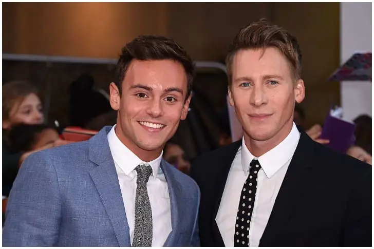 Tom Daley and Dustin Lance Black