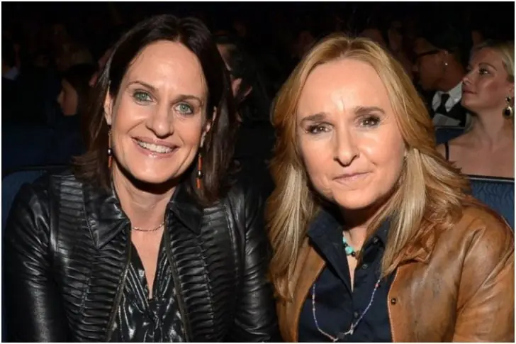Melissa Etheridge and Linda Wallem