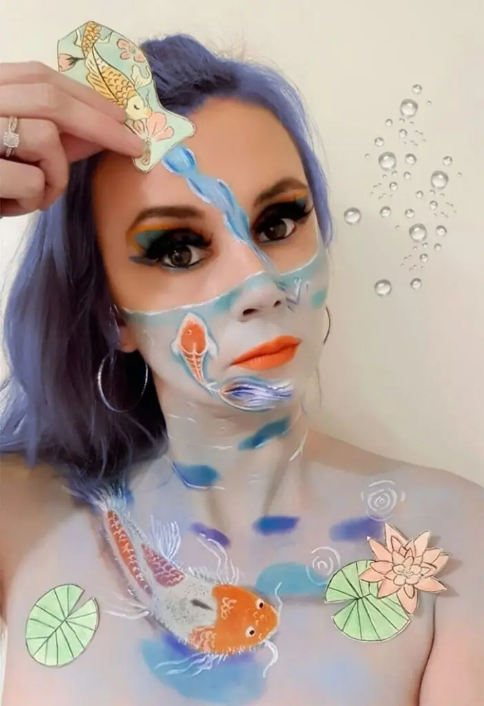 A Perfect Depiction Of A Koi Pond