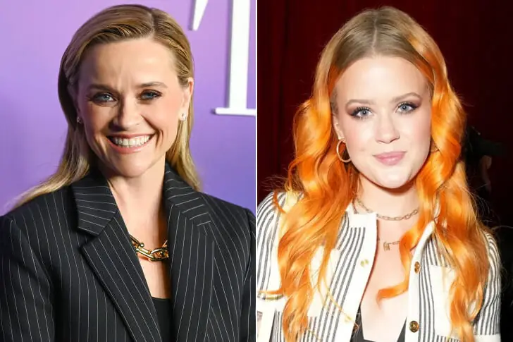 REESE WITHERSPOON (47) – TOCHTER AVA ELIZABETH PHILIPPE (24)
