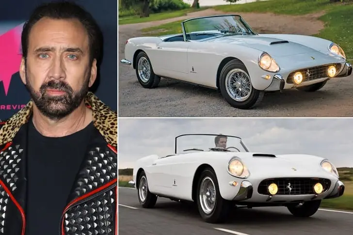 Nicolas Cage – 1958 Ferrari 250 GT Pininfarina, A Very Rare Vintage Hand-built Automobile
