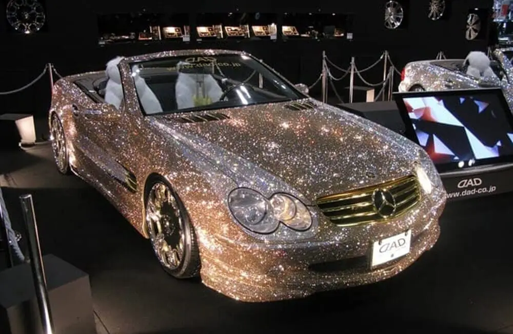 Diamond-Studded Dazzle: Prince Al-Waleed’s Mercedes SL500