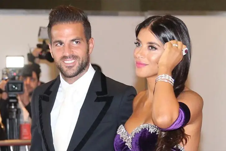 Cesc Fábregas (35 años) y Daniella Semaan (47 años) – 5 años juntos