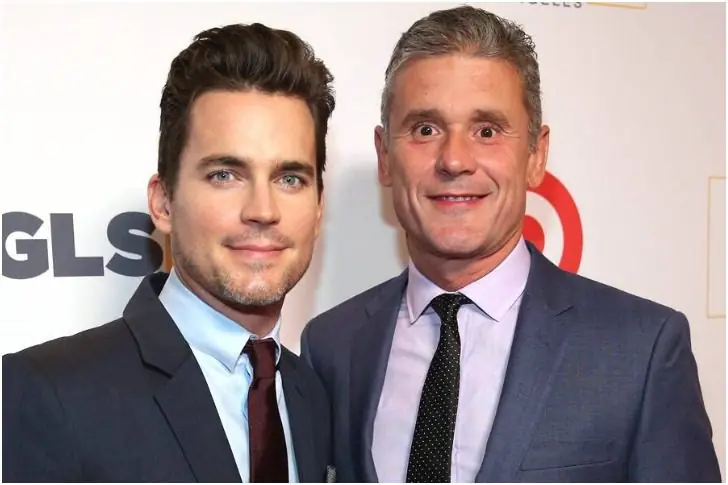 Matt Bomer and Simon Halls