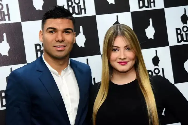 Carlos Henrique Casemiro e Anna Mariana Casemiro