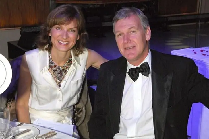 Fiona Elizabeth Bruce (58) and Nigel Sharrocks (Undisclosed) – 28 Years Together