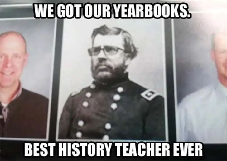 History Teacher Made It to the History Books