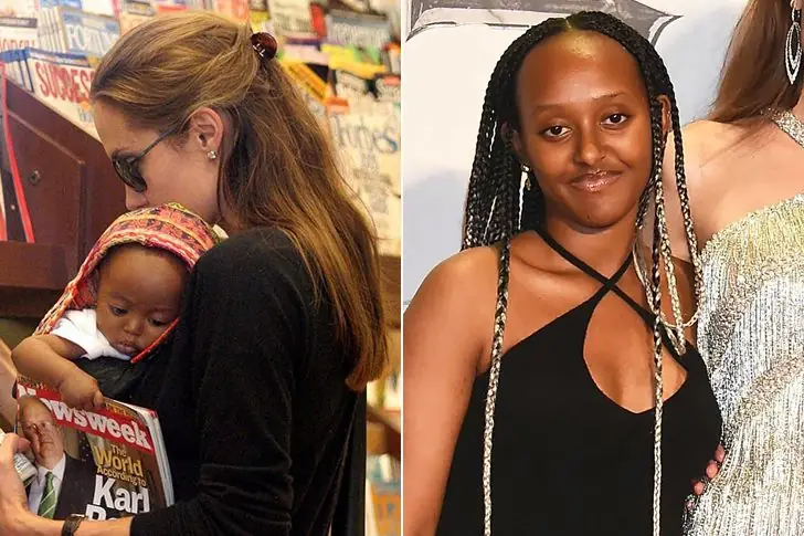 Angelina Jolie – Zahara Marley Jolie-Pitt (Born in 2005)