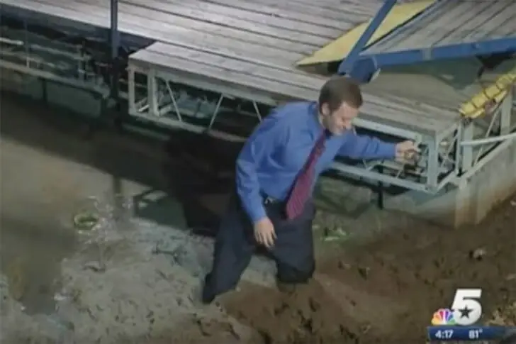A Step in The Mud