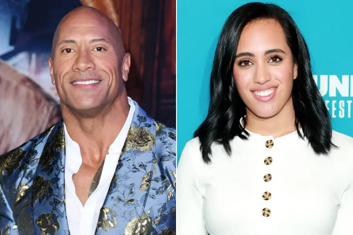 DWAYNE JOHNSON (51) – TOCHTER SIMONE ALEXANDRA JOHNSON (22)