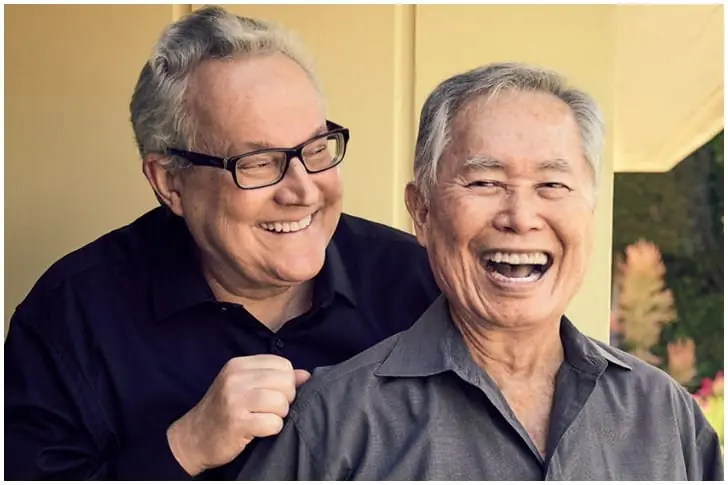 George Takei and Brad Altman