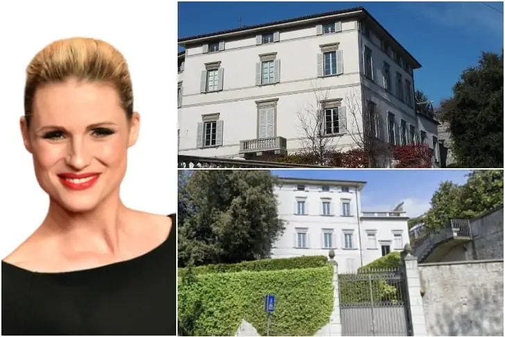 Michelle Hunziker: Villa in Bergamo, Italien