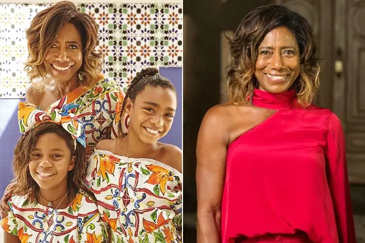 Maria e Laura – filhas de Glória Maria