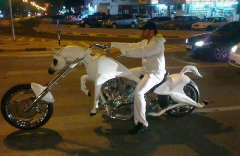 The Stallion: Dubai’s Exquisite Bike, Fueled by Mustang Power and Arabian Elegance