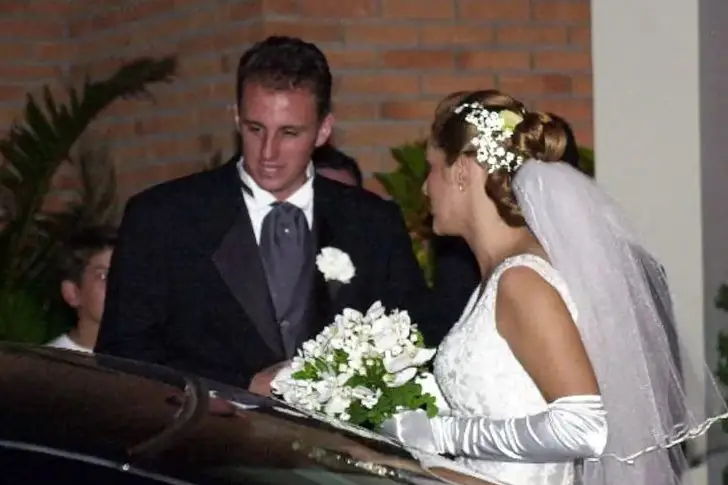 Rogério Ceni e Sandra Ceni