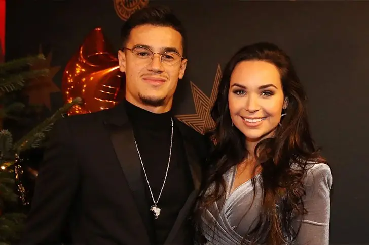 Philippe Coutinho e Ainê Coutinho