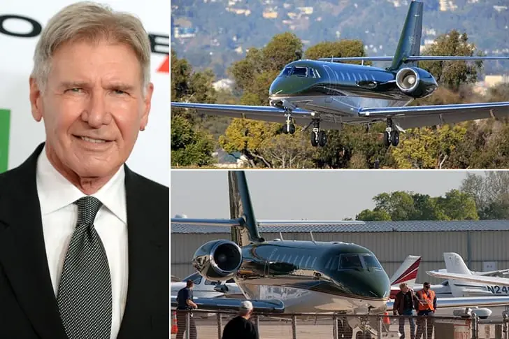 Harrison Ford – Cessna 680 Sovereign, One Of The Best Long-Range Jets