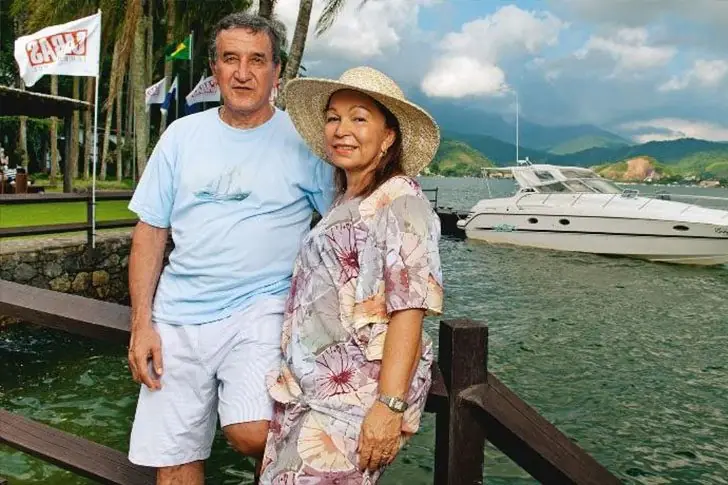 Carlos Alberto Parreira e Leila Parreira