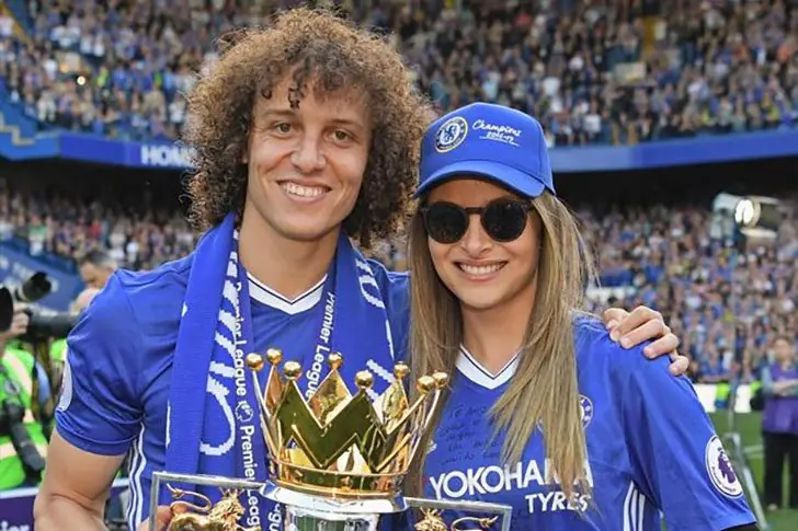 David Luiz e Bruna Loureiro