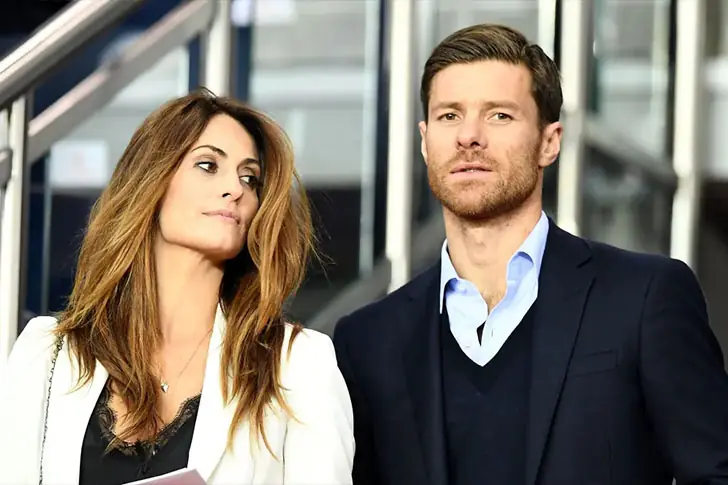 Xavi Alonso (41 años) y Nagore Aramburu (43 años) – 14 años juntos