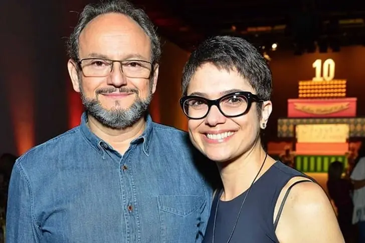 Sandra Annenberg e Ernesto Paglia – 27 anos de casamento, uma filha