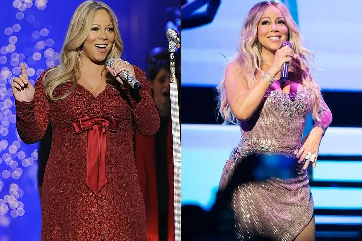 Mariah Carey – 54 years old – 70 Pounds Lost