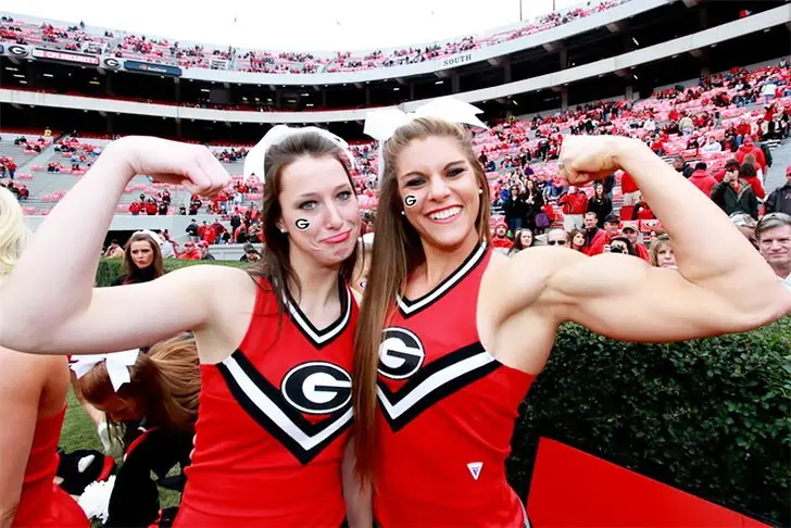 Bodybuilding oder Cheerleading?