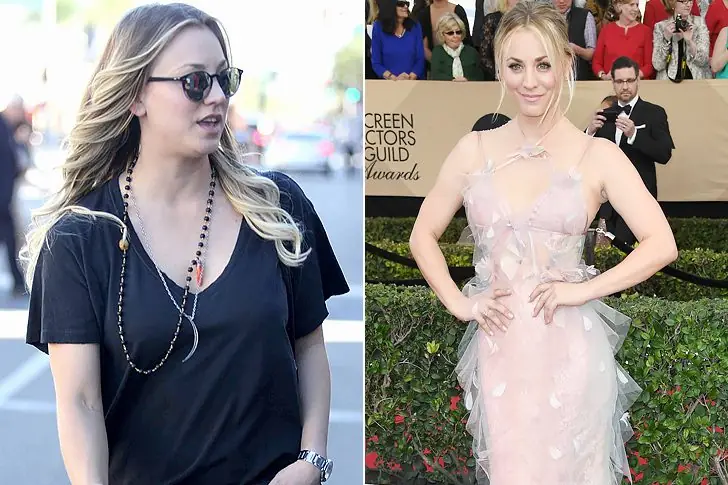 Kaley Cuoco – 37 years old – 6 Pounds Lost