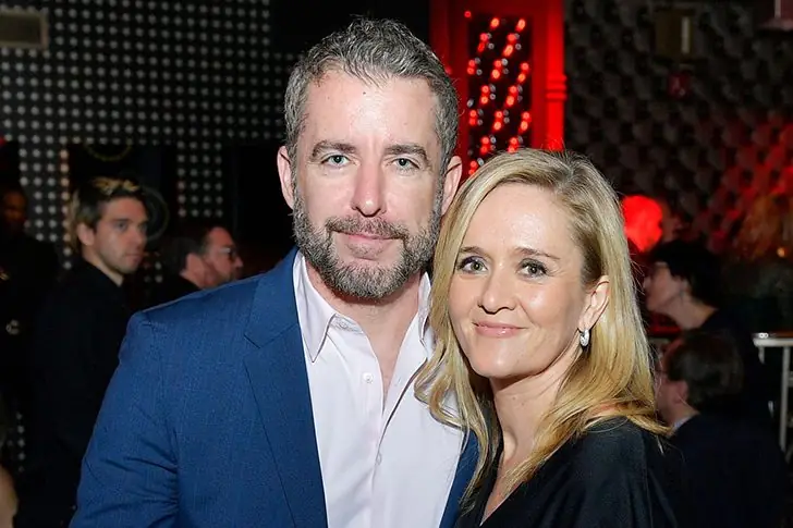Samantha Bee – 56 years old – and Jason Jones – 53 years old – Together Since 2001