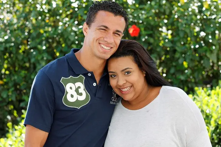 Leandro Damião e Nádia Santos