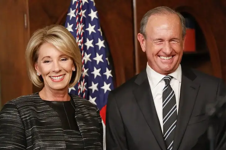 Betsy Devos (65) and Dick DeVos (67) – Together for 33 Years