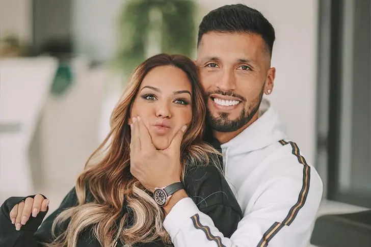 Tamara Gorro y Ezequiel Garay