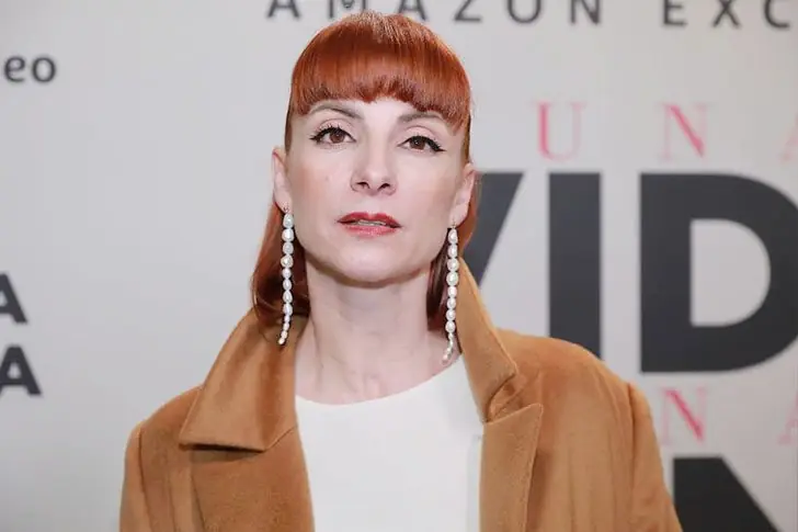 Najwa Nimri y pareja desconocida