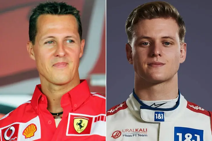 MICHAEL SCHUMACHER (54) – SOHN MICK SCHUMACHER (24)