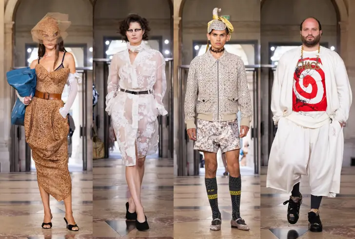Vivienne Westwood runway models
